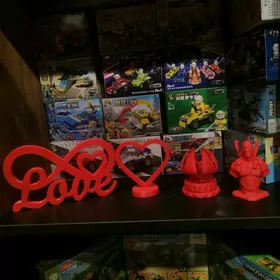 3D фигурка к 14 февраля