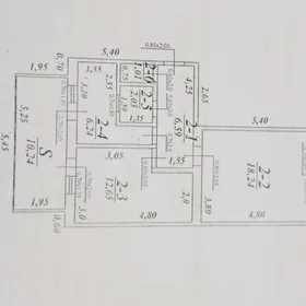 Gökdepe 2 komnat kwartira