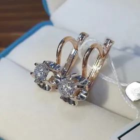 БРИЛЛИАНТОВЫЕ СЕРЬГИ.