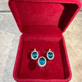 Золото комплект Komplekt gyzyl