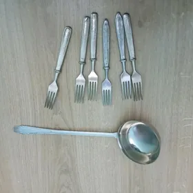 половник вилки кастрюля