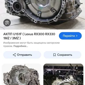 Lexus RX 300 karopka KPP