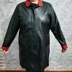 кожаный френч