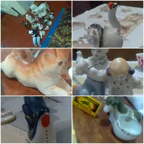 статуэтки и книги