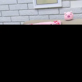 подушка с игрушками