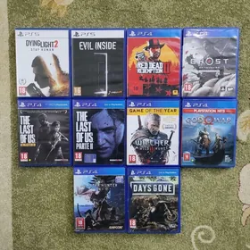 Ps4 Ps5 disk oyunlar диск игры