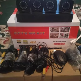 4 kamera komplekt täze paket