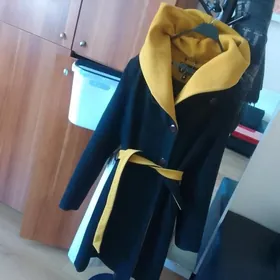 пальто драп утеплённое