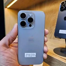 iPhone 15 Pro 91 %,128 gb