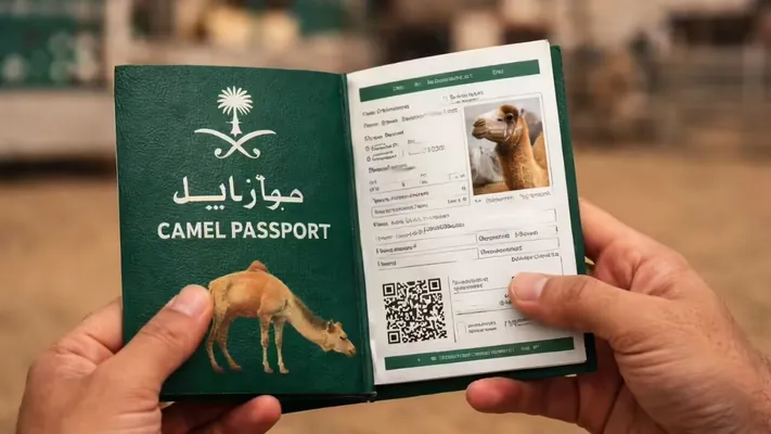 Saud Arabystanynda düýelere pasport berlip başlandy