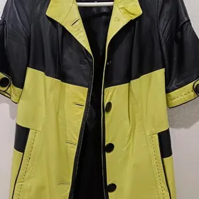 Кожаный пиджак