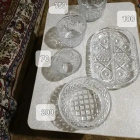 Вазы хрустальные