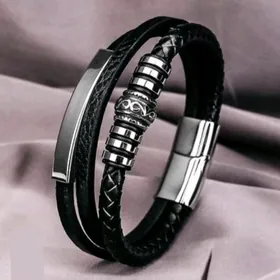 кодкожаный браслет