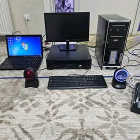 Noutbuk, kompýuter, skaner.