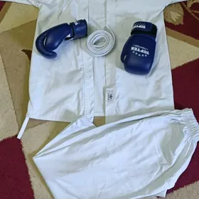 кимано и перчатки