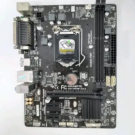 GIGABYTE H81-M plata