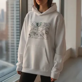 Т Толстовки оверсайз