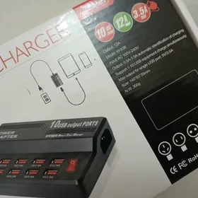 Adapter. 10p. power.  Telefon