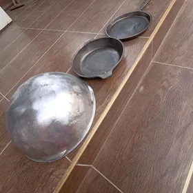 Казан ТССР + Сковородки СССР