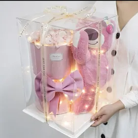 Sowgatlyk mişga gül set