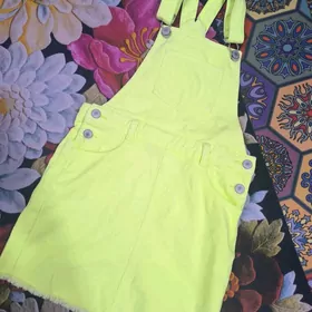 Джинсовый сарафан на девочку