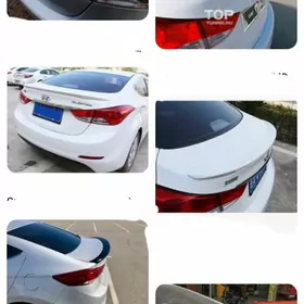 Elantra 11-15 banan spoller