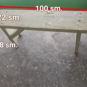 СКАМЬЯ ДЕРЕВЯННАЯ / AGAÇDAN ED