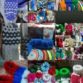 вязаные носки чешки