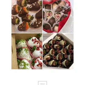 клубника в шоколаде 