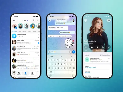 Telegram для Android получил новый интерфейс в стиле Liquid Glass