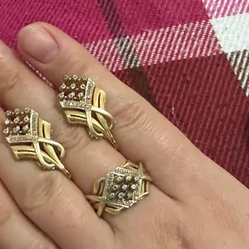 gyzyl komplekt 585 proba