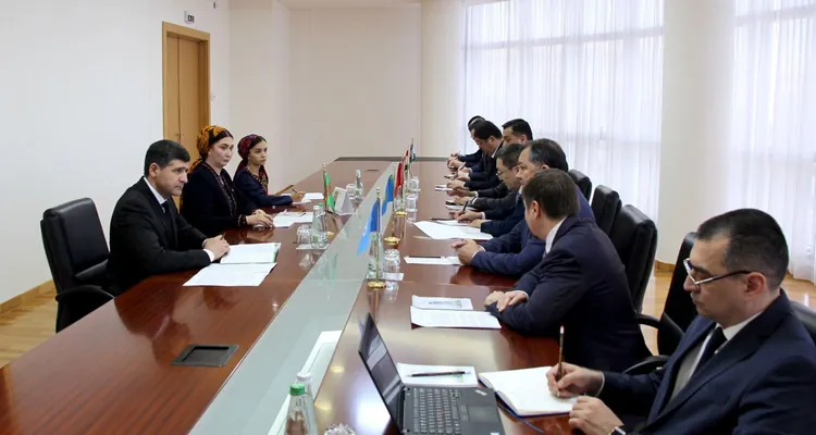 Замглавы МИД Туркменистана встретилась с постоянным координатором ООН и послами стран ЦА