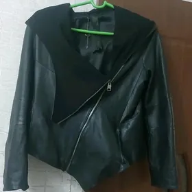 Пальто  куртка Кожа Лама