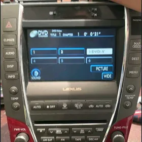 lexus es350 uly manitor dvd