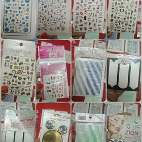 Наклейки для ногтей новые