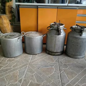 фляга алюминиевая,кастрюля