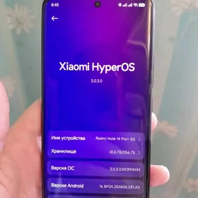 Redmi note 14pro+5G 8/256