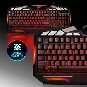Игровая клавиатура Defender Doom Keeper GK-100DL