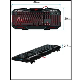 Defender Doom Keeper GK-100DL Oýun Klawiaturasy