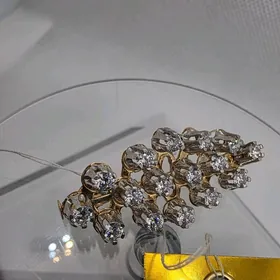 Ýerewan gyzyl broşka золото