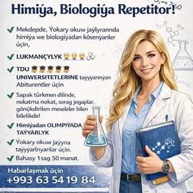 Repetitor Himiýa Biologiýa