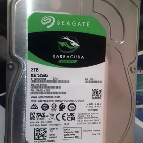 **HDD SEAGATE BARRACUDA 2TB (3.5) 100% SAGLYGY**