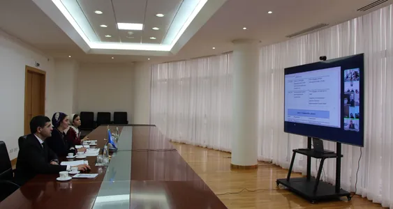 В МИД Туркменистана прошла по видеосвязи встреча с главой Странового офиса ВОЗ