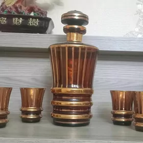 Хрусталь,стаканы, вафельница