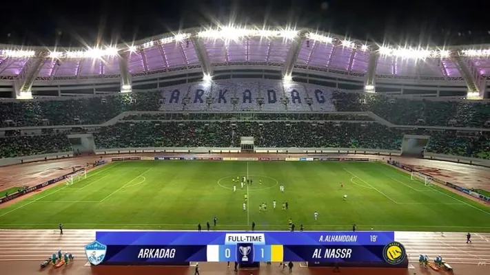 «Al-Nasr» bir gol tapawut bilen «Arkadag» futbol toparyndan üstün çykdy