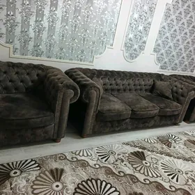 Честер (диван с креслами)