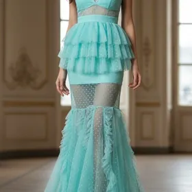 Платье рыбка