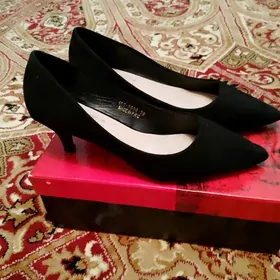 туфли замшевые