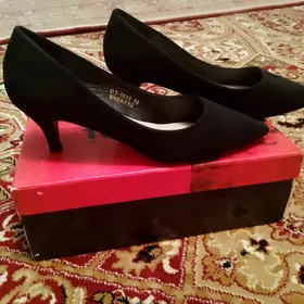 туфли замшевые