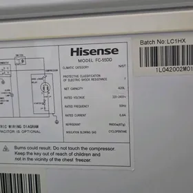 morozilnik hisense 427l